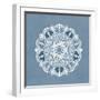 Mandala Blue 2-Kimberly Allen-Framed Art Print