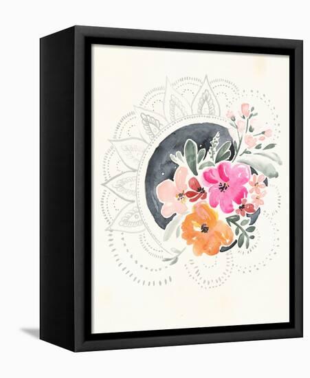 Mandala Bouquet II-Jennifer Parker-Framed Stretched Canvas