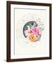 Mandala Bouquet II-Jennifer Parker-Framed Art Print