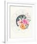 Mandala Bouquet II-Jennifer Parker-Framed Art Print