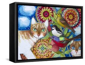 Mandala Cats-Oxana Zaika-Framed Stretched Canvas