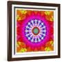 Mandala, Colourful, 'Centre of Your of Soul'-Alaya Gadeh-Framed Photographic Print