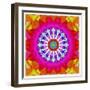 Mandala, Colourful, 'Centre of Your of Soul'-Alaya Gadeh-Framed Photographic Print