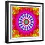 Mandala, Colourful, 'Centre of Your of Soul'-Alaya Gadeh-Framed Photographic Print