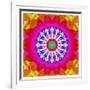 Mandala, Colourful, 'Centre of Your of Soul'-Alaya Gadeh-Framed Photographic Print