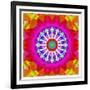 Mandala, Colourful, 'Centre of Your of Soul'-Alaya Gadeh-Framed Photographic Print