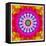 Mandala, Colourful, 'Centre of Your of Soul'-Alaya Gadeh-Framed Stretched Canvas