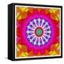 Mandala, Colourful, 'Centre of Your of Soul'-Alaya Gadeh-Framed Stretched Canvas