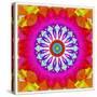 Mandala, Colourful, 'Centre of Your of Soul'-Alaya Gadeh-Stretched Canvas