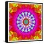 Mandala, Colourful, 'Centre of Your of Soul'-Alaya Gadeh-Framed Stretched Canvas