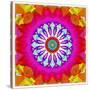 Mandala, Colourful, 'Centre of Your of Soul'-Alaya Gadeh-Stretched Canvas