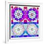 Mandala, Colourful, 'Color Geometry Couples Ii'-Alaya Gadeh-Framed Photographic Print