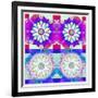 Mandala, Colourful, 'Color Geometry Couples Ii'-Alaya Gadeh-Framed Photographic Print