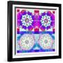 Mandala, Colourful, 'Color Geometry Couples Ii'-Alaya Gadeh-Framed Photographic Print