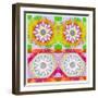 Mandala, Colourful, 'Color Geometry Couples'-Alaya Gadeh-Framed Photographic Print