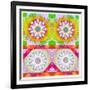 Mandala, Colourful, 'Color Geometry Couples'-Alaya Gadeh-Framed Photographic Print