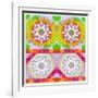 Mandala, Colourful, 'Color Geometry Couples'-Alaya Gadeh-Framed Photographic Print