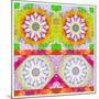 Mandala, Colourful, 'Color Geometry Couples'-Alaya Gadeh-Mounted Photographic Print