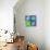 Mandala, Colourful, 'Color Geometry Squares'-Alaya Gadeh-Photographic Print displayed on a wall