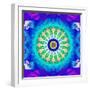 Mandala, Colourful, 'Color Geometry Vi'-Alaya Gadeh-Framed Photographic Print