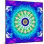 Mandala, Colourful, 'Color Geometry Vi'-Alaya Gadeh-Mounted Photographic Print