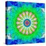 Mandala, Colourful, 'Green Me Up'-Alaya Gadeh-Stretched Canvas