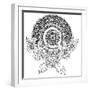 Mandala Crest-Hello Angel-Framed Giclee Print