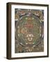 Mandala d'Aksobhya (Mi-bskyod-pa)-null-Framed Giclee Print