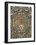 Mandala d'Aksobhya (Mi-bskyod-pa)-null-Framed Giclee Print