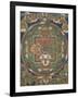 Mandala d'Aksobhya (Mi-bskyod-pa)-null-Framed Giclee Print