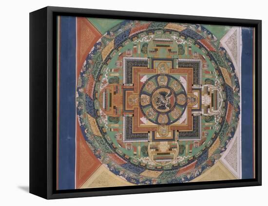 Mandala de Mahâvajrabhairava-null-Framed Stretched Canvas