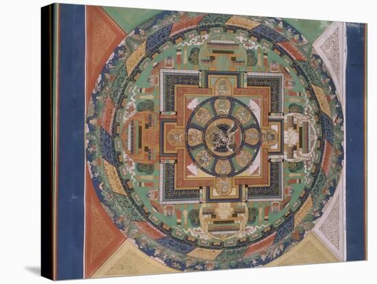 Mandala de Mahâvajrabhairava-null-Stretched Canvas