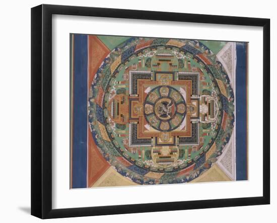 Mandala de Mahâvajrabhairava-null-Framed Giclee Print