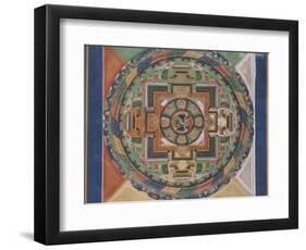 Mandala de Mahâvajrabhairava-null-Framed Premium Giclee Print