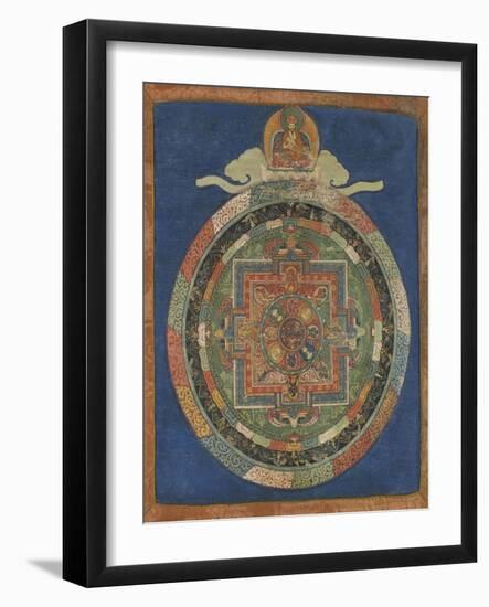 Mandala de Samvara-null-Framed Giclee Print