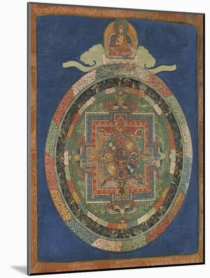 Mandala de Samvara-null-Mounted Giclee Print