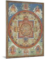 Mandala de Sitâtapatrâ-null-Mounted Giclee Print