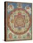 Mandala de Sitâtapatrâ-null-Stretched Canvas
