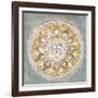 Mandala Delight III Yellow Grey-Danhui Nai-Framed Art Print