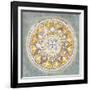 Mandala Delight III Yellow Grey-Danhui Nai-Framed Art Print