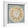 Mandala Delight III Yellow Grey-Danhui Nai-Framed Art Print