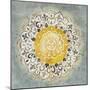 Mandala Delight IV Yellow Grey-Danhui Nai-Mounted Art Print