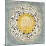 Mandala Delight IV Yellow Grey-Danhui Nai-Mounted Art Print