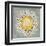 Mandala Delight IV Yellow Grey-Danhui Nai-Framed Art Print