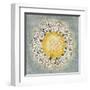 Mandala Delight IV Yellow Grey-Danhui Nai-Framed Art Print