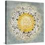 Mandala Delight IV Yellow Grey-Danhui Nai-Stretched Canvas