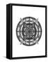 Mandala Diamond-Laura Miller-Framed Stretched Canvas