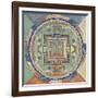 Mandala du Potala de Lhassa-null-Framed Giclee Print