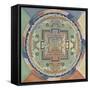 Mandala du Potala de Lhassa-null-Framed Stretched Canvas