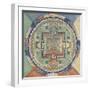 Mandala du Potala de Lhassa-null-Framed Giclee Print